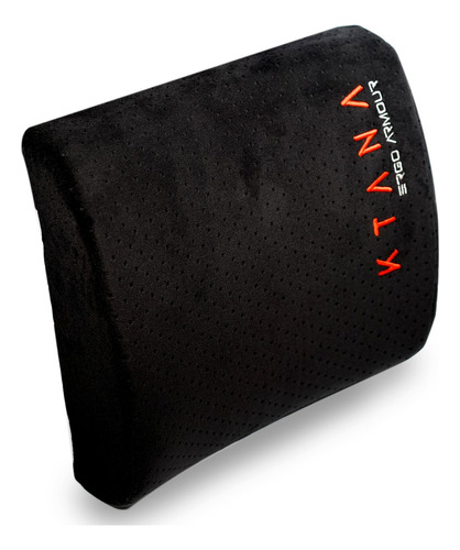 Cojin Lumbar Ergonómico Memory Foam Gamer Ktana Negro