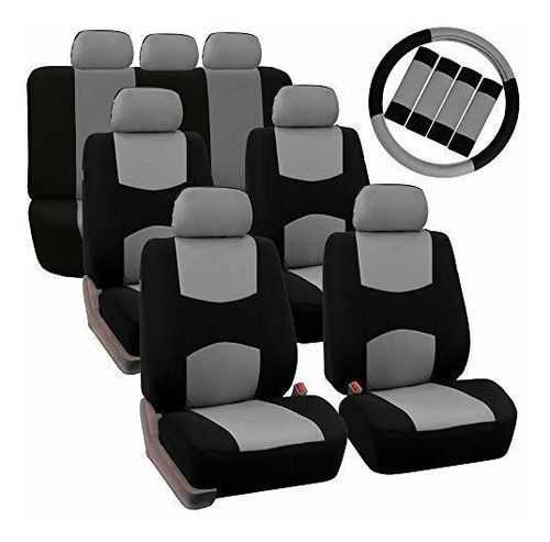 Accesorios De Cubierta De Tlh Fundas De Asiento De Tela Plan