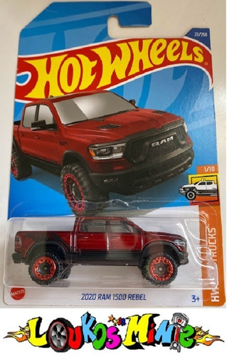 Hot Wheels 2020 Ram 1500 Rebel Pickup Hw Hot Trucks 23/250