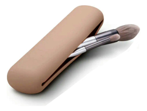 Estuche Para Brochas De Maquillaje, Silicona