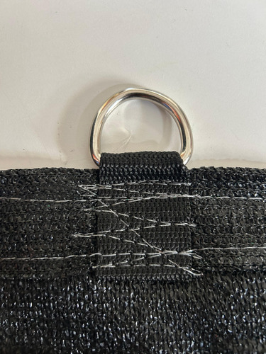 Malla Sombra 5x7 Reforzada Lista Para Colocar Raschel 90% Negro