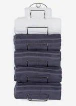 Comprar Soporte De Toallas Montado En Pared Con Estante Para Baño