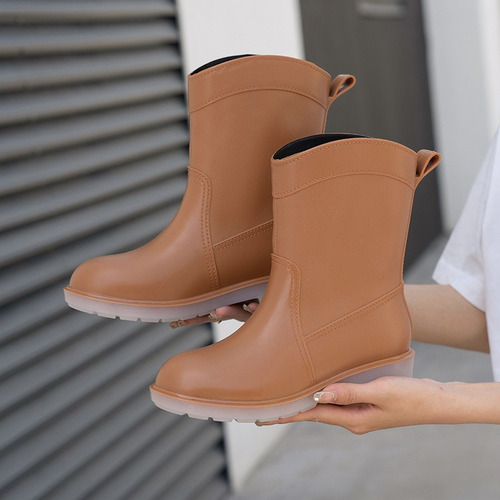 Botas De Lluvia De Plataforma Zapatos De Cocina Para Dama