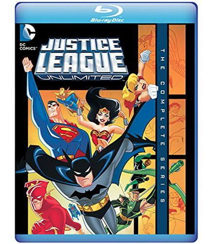 Liga De La Justicia Ilimitada Blu-ray.