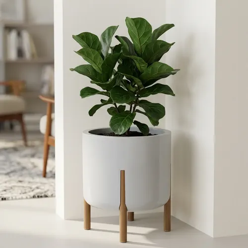 Vaso Premium Grande Para Plantas Pés Madeirados Anti Dengue