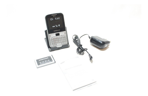 Celular Samsung Ch@t322 Gsm 850 1800 1900 Dual Chip Nfe Gr