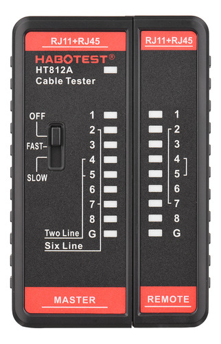 Gas Tester 2p/4p/6p/8p Para Mantenimiento De Redes De Cables