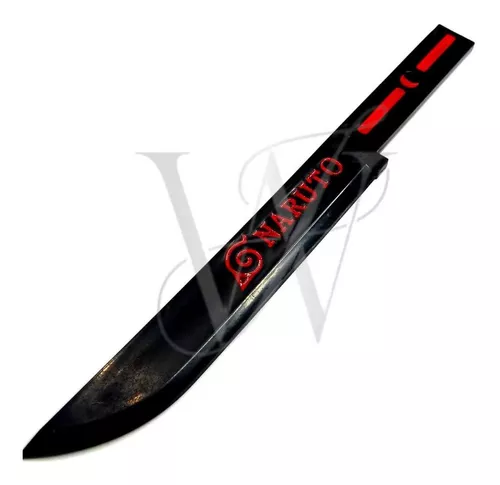 Espada Katana Sasuke Uchicha e Naruto Série Naruto Shippuden Cosplay Anime