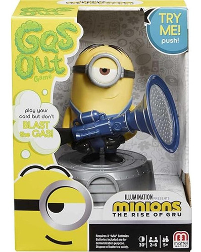 Gas Out Kids Game With Minions The Rise Of Gru Con Tema