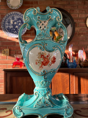 Ânfora Porcelana Azul Antiga (Usado)