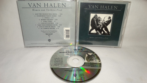 Van Halen - Women And Children First (warner Bros. Records)
