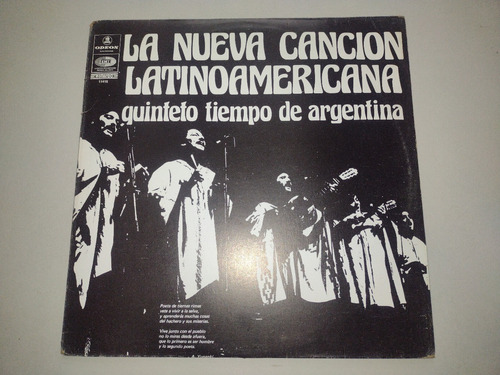 Lp Vinilo Quinteto Tiempo De Argentina Balada Andina 