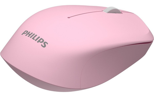 Imagen 5 de 7 de Mouse Philips M344 Inalambrico Rosa