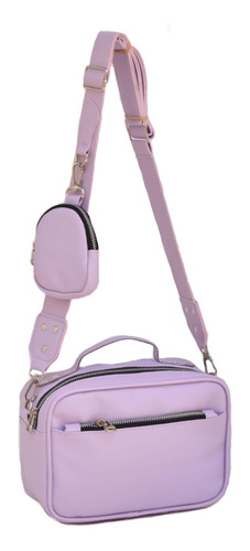 Cartera Bolso Mujer + Monedero 100% Pu Importadas Originales