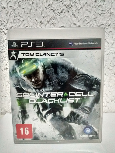 Jogo Splinter Cell Blacklist Ps3 Midia Física R$69,90 (Usado)