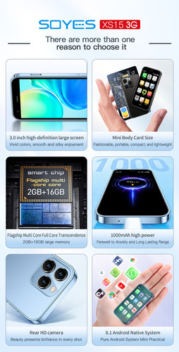 Smartphone Xs15 Dual Sim 3g Mini Pantalla Táctil Android