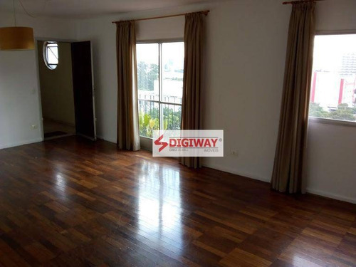 Imagem 2 de 13 de Apartamento Com 3 Dormitórios Para Alugar, 113 M² Por R$ 3.500/mês - Vila Clementino - São Paulo/sp - Ap1226