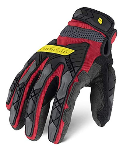 Guantes De Trabajo Con Pantalla Táctil, (1 Par), Rojo