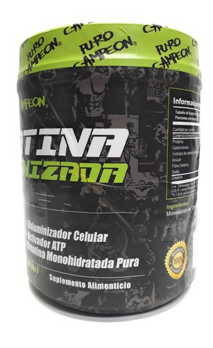 Creatina Micronizada Puro Campeon 1 Kg 200 Serv Envío Full