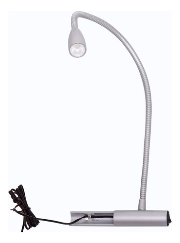 Lámpara Led Cuello De Cisne Con Interruptor Flexible Luz D