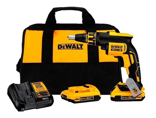 Atornillador Dewalt Taladro Inalambrico Brushless Accesorios Color Amarillo