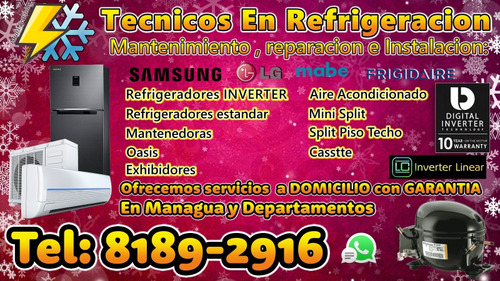Reparación Y Mantenimiento De Refrigeradores Y Aire Acondici