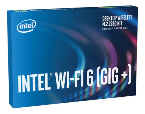 Tarjeta Intel Wifi 6 Ax200 Gig+ M2 2230 Bluetooth 5.2 Antena
