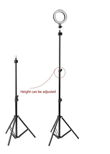 Tripode Multiuso Altura Max 2.1m Incluye Clip Para Celular
