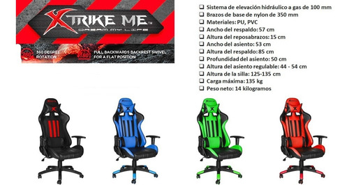 Sillon Gamer 905 Rojo