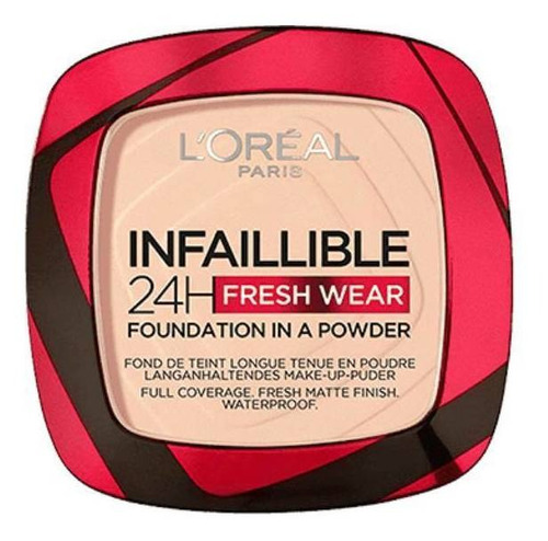 Base En Polvo L'oréal Paris Infaillible 24hs Fresh Wear Tono Rose Sand