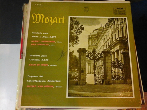 Vinilo 4800 - Concierto Para Flauta Y Arpa- Mozart