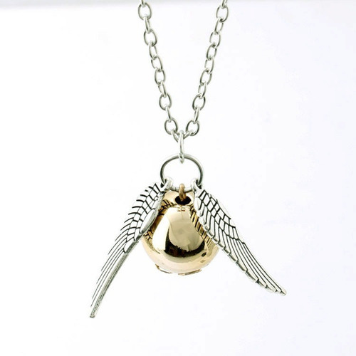 Colgante Collar Harry Potter Golden Snitch Quidditch Impor 