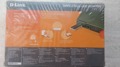 Imagen 5 de 5 de Adaptador Usb Inalámbrico Para Pc Computador. D-link Dwa-110