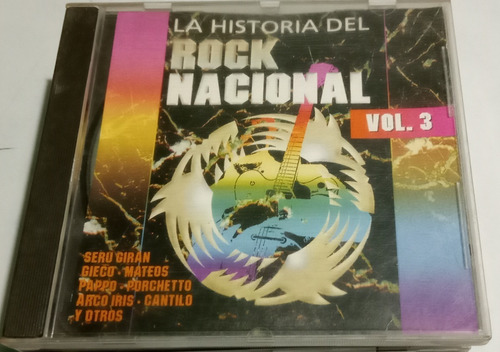 La Historia Del Rock Nacional Vol 3 Cd 1994 Argentina 