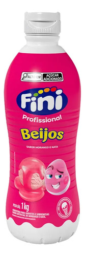 Calda De Sorvete Fini Sabor Beijos 1,01kg