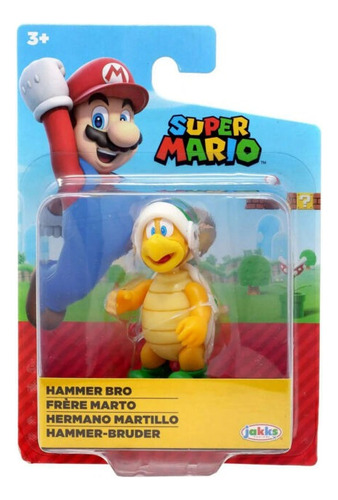 Figura Hammer Bro Super Mario 6 Cms - Jakks Pacific 