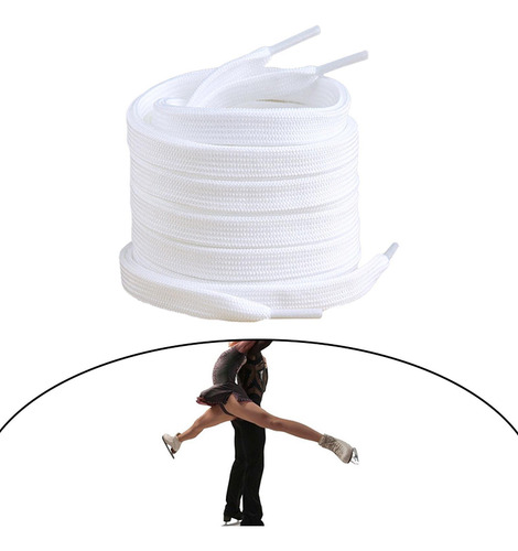 2 X 2 Piezas De Cordones Para Patines De Hockey Sobre Hielo,
