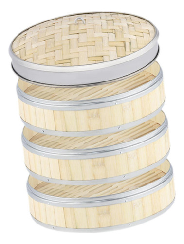 Cesta De Bambú Para Cocinar Al , Para Hacer 30 Centímetros