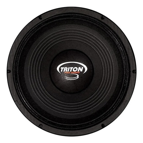 Woofer Medio Grave Triton 10slx 600 300w Rms 8 Ohms Paredão Cor Preta