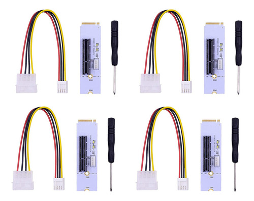 Tarjeta Elevadora Ngff M.2 A Pci-e 4x Adaptador M2 Key M A P