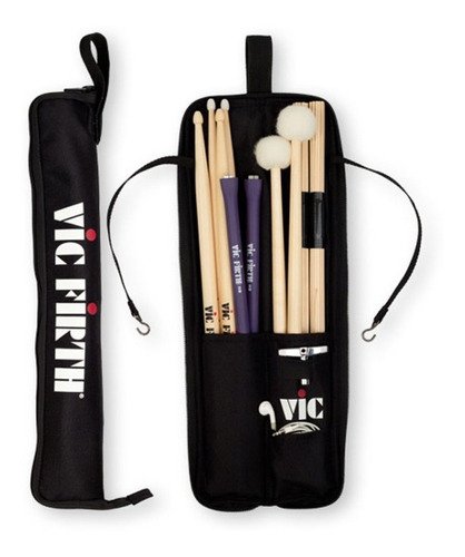 Bag Baquetas Essentials Compacto Com Loop Key Vic Firth Esb