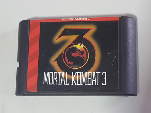 Cartucho Mortal Kombat 3 Para Mega Drive (Usado)