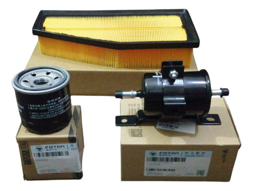 Kit Filtros Foton Tm3 1.5 Mas Soporte Metalico Original