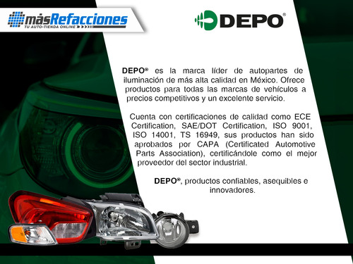Calavera Mercedes Benz Clase C 2011-2012-2013 Leds Izquierda
