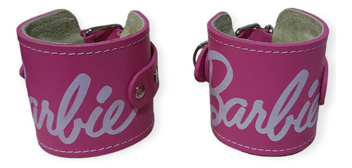 Grillete De Piel Zar Shop Color Rosa Unisex Para Gym
