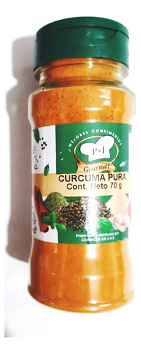 Especie Curcuma En Polvo 100% Pura