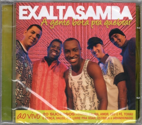 Cd Exaltasamba - A Gente Bota Pra Quebrar Ao Vivo