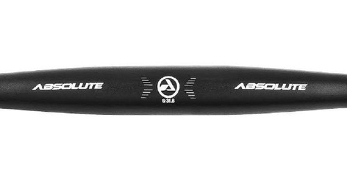 Guidão Reto Pa Bike Absolute Mtb Alumínio 31,8mm X 720mm Pto