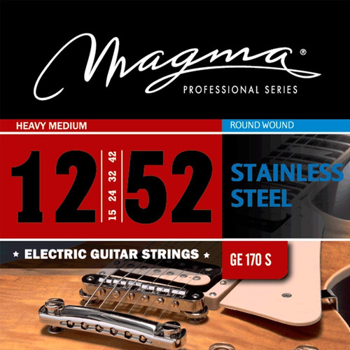 Set De Cuerdas Para Guitarra Eléctrica Magma Strings 012-052
