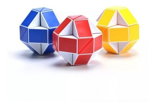 Imagen 1 de 6 de Cubo Magico Tipo Rubik Magic Snake Serpiente Movediza
